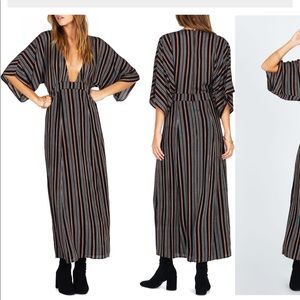 Amuse Society Forever & Day Stripe Maxi Dress